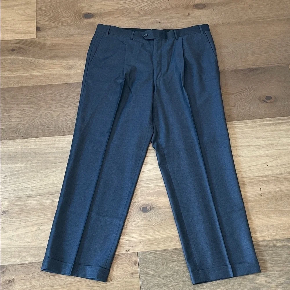 Corneliani Virgin Wool Mens Trouser Size 38x30 Dress Pants